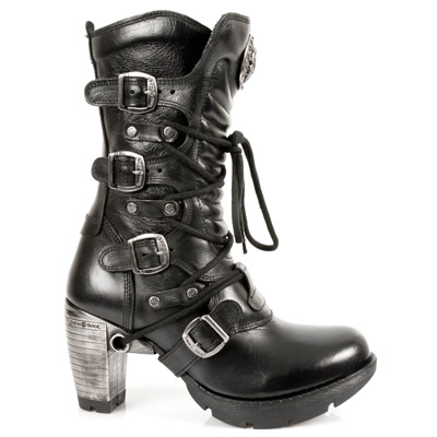 Boot M.TR003-S1 laars met zilveren hak e Boot M.TR003-S1 laars met zilveren hak e